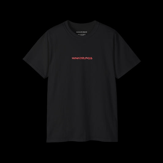 'monochr0m3d Red' Tee